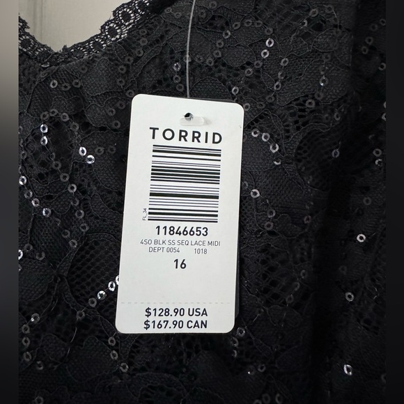 NWT Torrid Special Occasion Dress - Picture 4 of 12